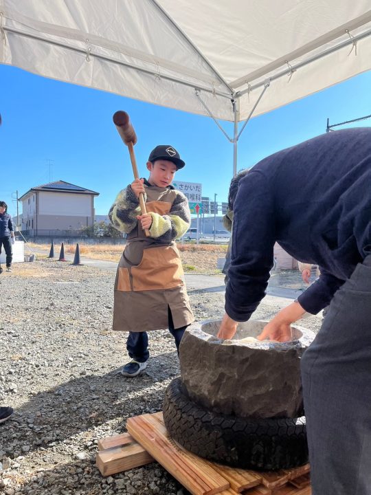 お餅つき大会