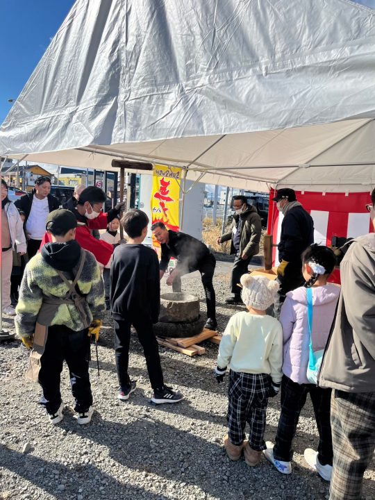 お餅つき大会