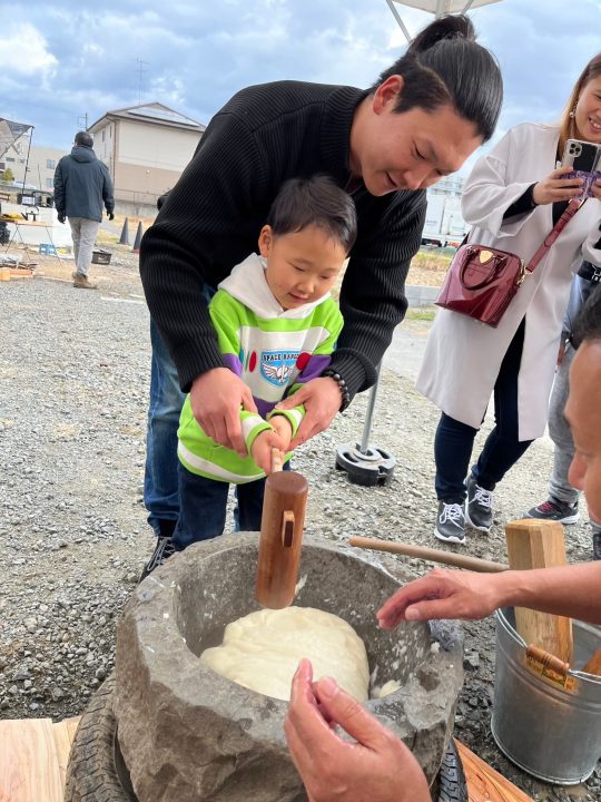 お餅つき大会